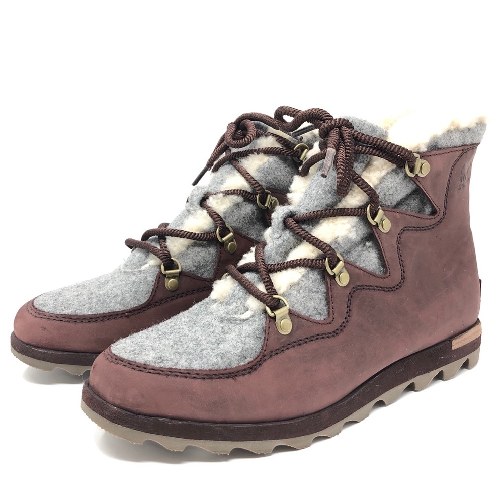 Sorel Sneakchic Alpine Shearling Boots